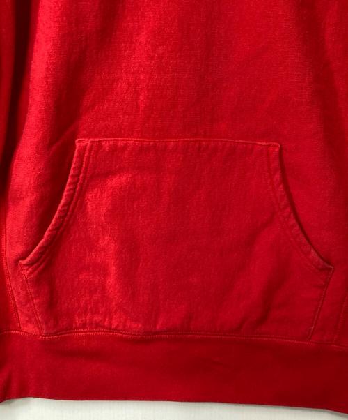 SUPREME（シュプリーム）Supreme (シュプリーム) Sleeve Arc Hooded Sweatshirt レッド サイズ:Lの古着・服飾アイテム