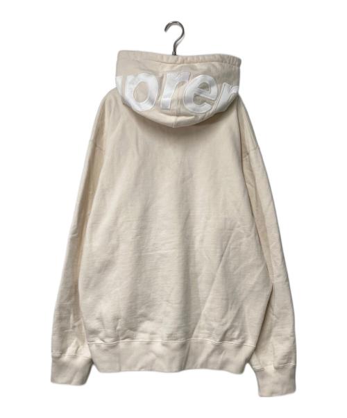 SUPREME（シュプリーム）Supreme (シュプリーム) Contrast Hooded Sweatshirt アイボリー サイズ:XLの古着・服飾アイテム