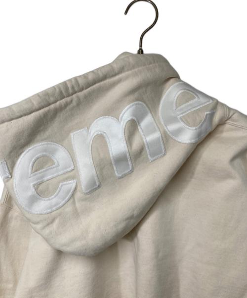 SUPREME（シュプリーム）Supreme (シュプリーム) Contrast Hooded Sweatshirt アイボリー サイズ:XLの古着・服飾アイテム