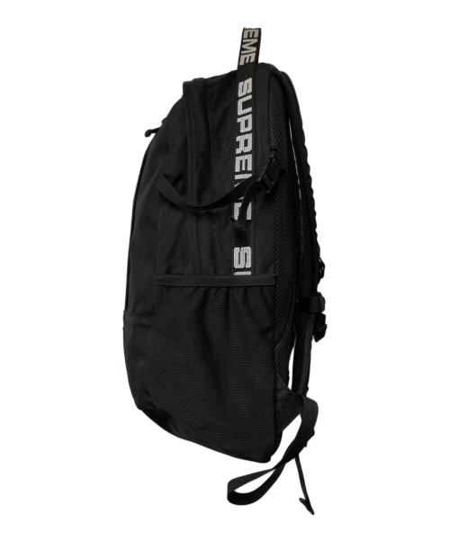 SUPREME（シュプリーム）SUPREME (シュプリーム) Backpack ブラックの古着・服飾アイテム