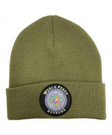 SUPREME（シュプリーム）の古着「World  Peace Beanie」｜オリーブ