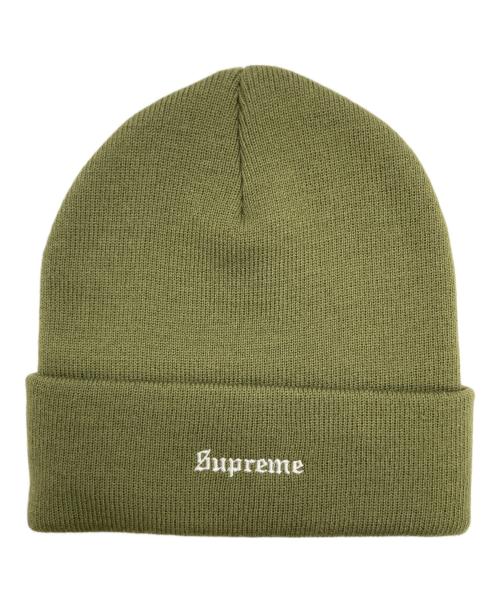 SUPREME（シュプリーム）Supreme (シュプリーム) World  Peace Beanie オリーブの古着・服飾アイテム