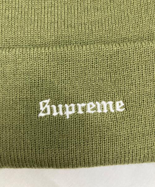 SUPREME（シュプリーム）Supreme (シュプリーム) World  Peace Beanie オリーブの古着・服飾アイテム