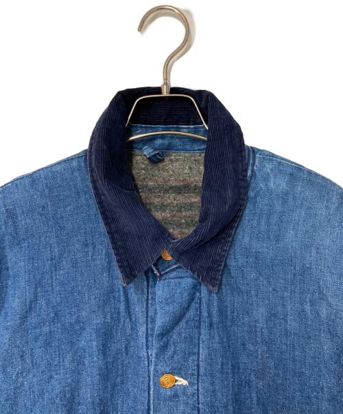 Wrangler（ラングラー）Wrangler (ラングラー) 70’S 裏ブランケットカバーオール インディゴ サイズ:46の古着・服飾アイテム