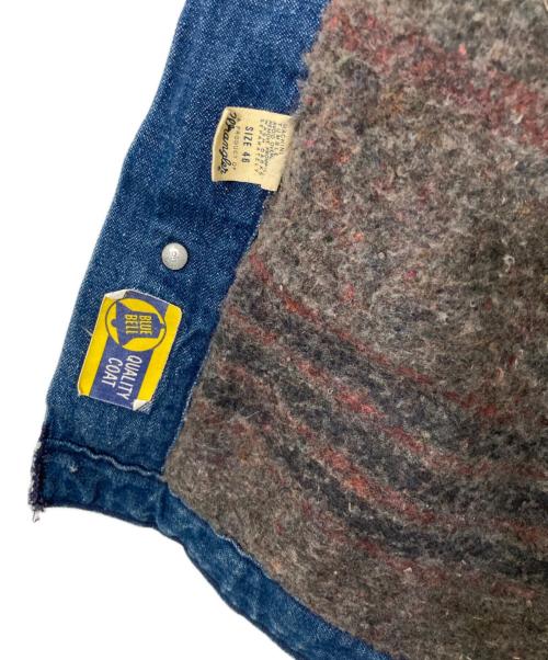 Wrangler（ラングラー）Wrangler (ラングラー) 70’S 裏ブランケットカバーオール インディゴ サイズ:46の古着・服飾アイテム