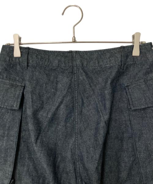 BONCOURA（ボンクラ）BONCOURA (ボンクラ) コットンリネンカーゴパンツ インディゴ サイズ:30の古着・服飾アイテム