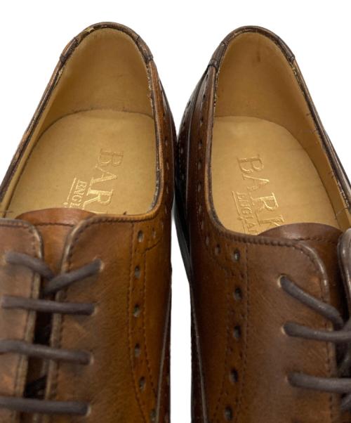 BARKER（バーカー）BARKER (バーカー) ウィングチップシューズ ブラウン サイズ:5の古着・服飾アイテム