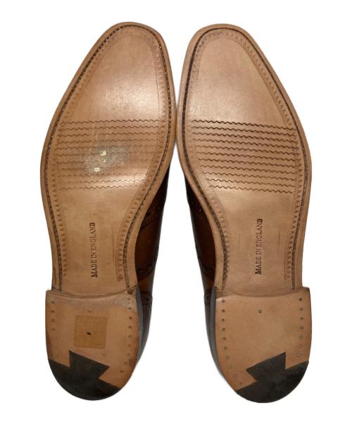 BARKER（バーカー）BARKER (バーカー) ウィングチップシューズ ブラウン サイズ:5の古着・服飾アイテム