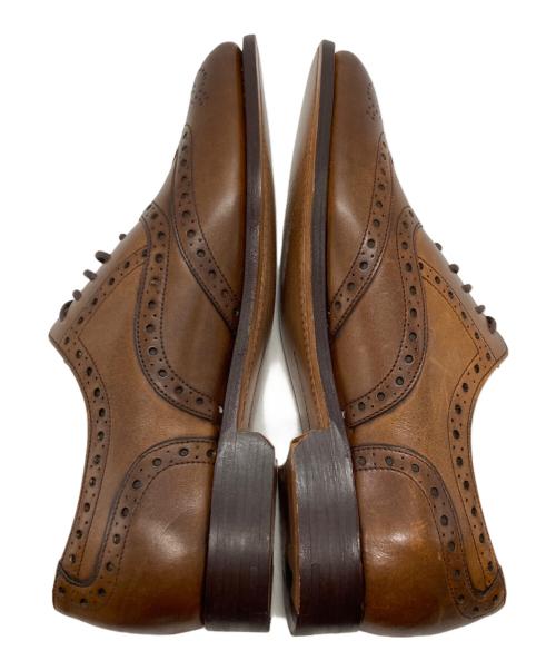 BARKER（バーカー）BARKER (バーカー) ウィングチップシューズ ブラウン サイズ:5の古着・服飾アイテム