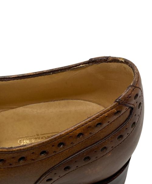 BARKER（バーカー）BARKER (バーカー) ウィングチップシューズ ブラウン サイズ:5の古着・服飾アイテム