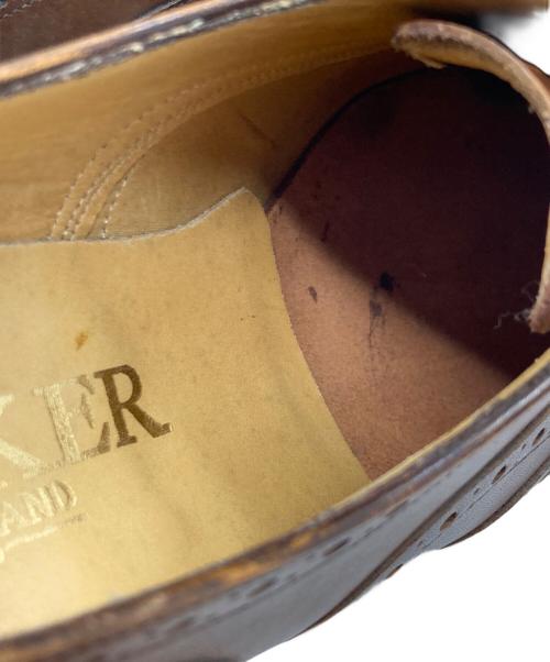 BARKER（バーカー）BARKER (バーカー) ウィングチップシューズ ブラウン サイズ:5の古着・服飾アイテム