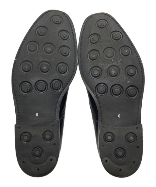 raymar（レイマー）raymar (レイマー) プレーントゥシューズ ブラック サイズ:6の古着・服飾アイテム