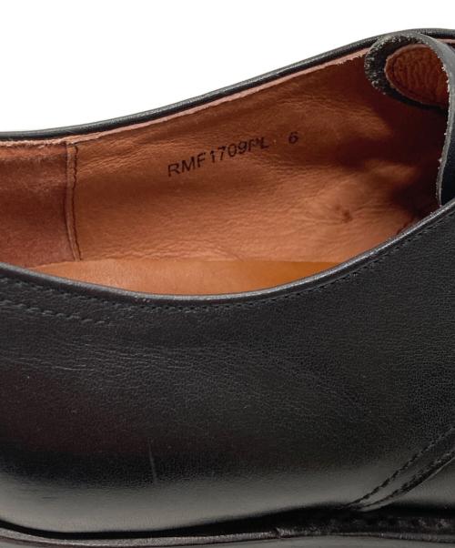 raymar（レイマー）raymar (レイマー) プレーントゥシューズ ブラック サイズ:6の古着・服飾アイテム