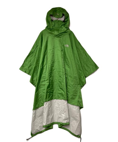 THE NORTH FACE（ザ ノース フェイス）THE NORTH FACE (ザ ノース フェイス) Hyvent Rain Poncho グリーン サイズ:Mの古着・服飾アイテム