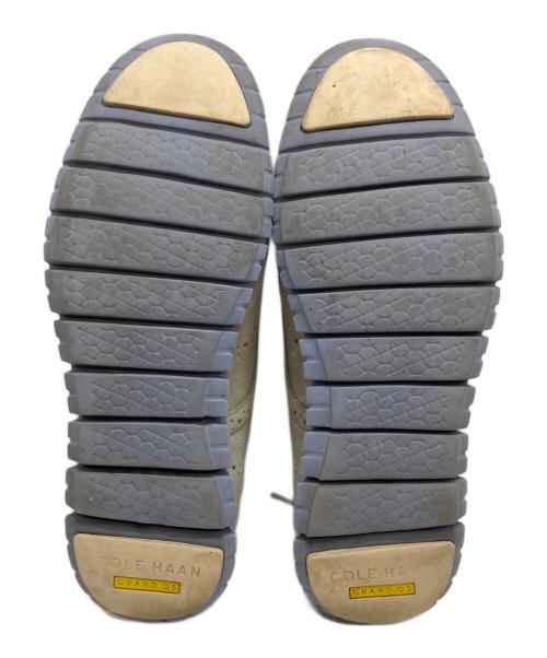 COLE HAAN（コールハーン）COLE HAAN (コールハーン) ゼログランド ウィング オックスフォード ウォータープルーフ ベージュ サイズ:7Bの古着・服飾アイテム