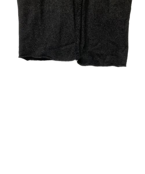 evam eva（エヴァムエヴァ）evam eva (エヴァムエヴァ) フーデッドウールコート ブラック サイズ:Freeの古着・服飾アイテム