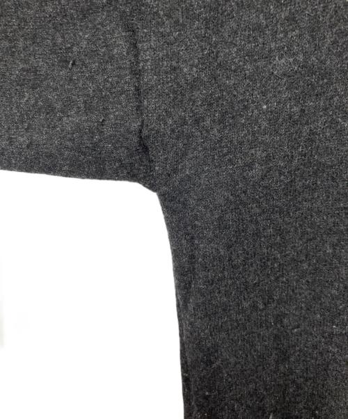 evam eva（エヴァムエヴァ）evam eva (エヴァムエヴァ) フーデッドウールコート ブラック サイズ:Freeの古着・服飾アイテム
