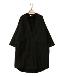 evam eva（エヴァムエヴァ）の古着「quilting robe」｜ブラック