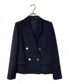 allurevilleアルアバイル）の古着「金釦ダブルジャケット」｜ネイビー