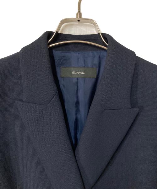 allureville（アルアバイル）allureville (アルアバイル) 金釦ダブルジャケット ネイビー サイズ:2の古着・服飾アイテム