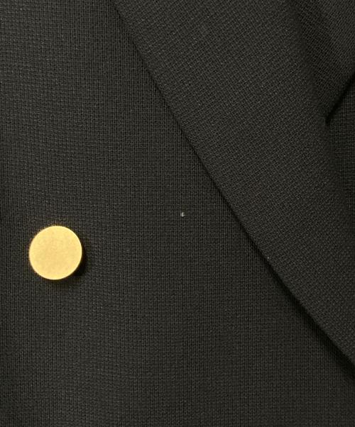 allureville（アルアバイル）allureville (アルアバイル) 金釦ダブルジャケット ネイビー サイズ:2の古着・服飾アイテム