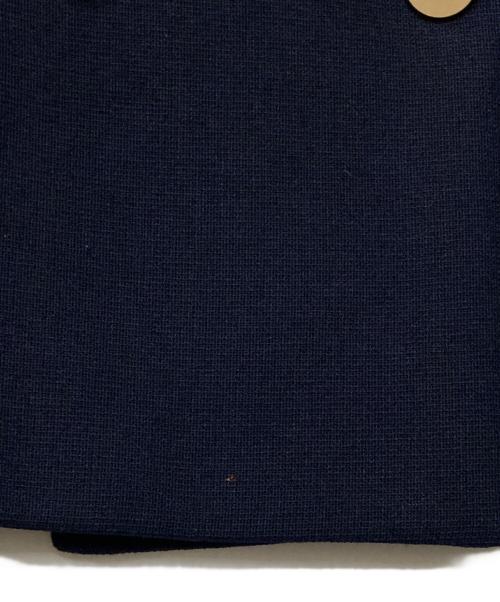 allureville（アルアバイル）allureville (アルアバイル) 金釦ダブルジャケット ネイビー サイズ:2の古着・服飾アイテム