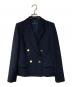 allureville（アルアバイル）の古着「金釦ダブルジャケット」｜ネイビー
