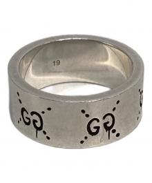 GUCCI（グッチ）の古着「GGロゴゴーストシルバーリング」｜シルバー