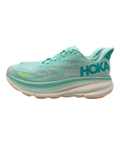 HOKAONEONE（ホカオネオネ）HOKAONEONE (ホカオネオネ) ローカットスニーカー グリーン サイズ:US6B/UK4.5/EU371/3/JPN23の古着・服飾アイテム