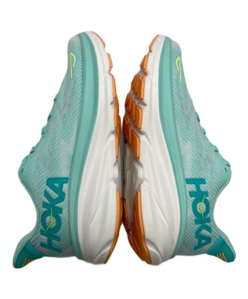 HOKAONEONE（ホカオネオネ）HOKAONEONE (ホカオネオネ) ローカットスニーカー グリーン サイズ:US6B/UK4.5/EU371/3/JPN23の古着・服飾アイテム