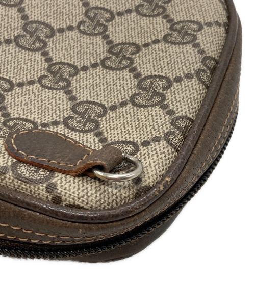 GUCCI（グッチ）GUCCI (グッチ) GG スプリーム ショルダーバッグ ブラウンの古着・服飾アイテム