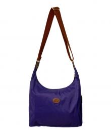LONGCHAMP（ロンシャン）の古着「ル・プリアージュ ホーボーバッグ」｜パープル
