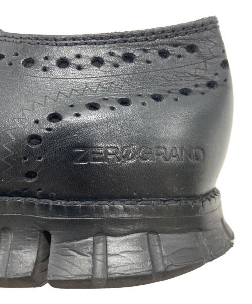COLE HAAN（コールハーン）COLE HAAN (コールハーン) ゼログランド ウィングチップ オックスフォード ブラック サイズ:8.5Wの古着・服飾アイテム