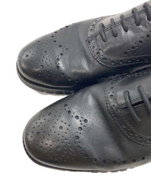 COLE HAAN（コールハーン）COLE HAAN (コールハーン) ゼログランド ウィングチップ オックスフォード ブラック サイズ:8.5Wの古着・服飾アイテム