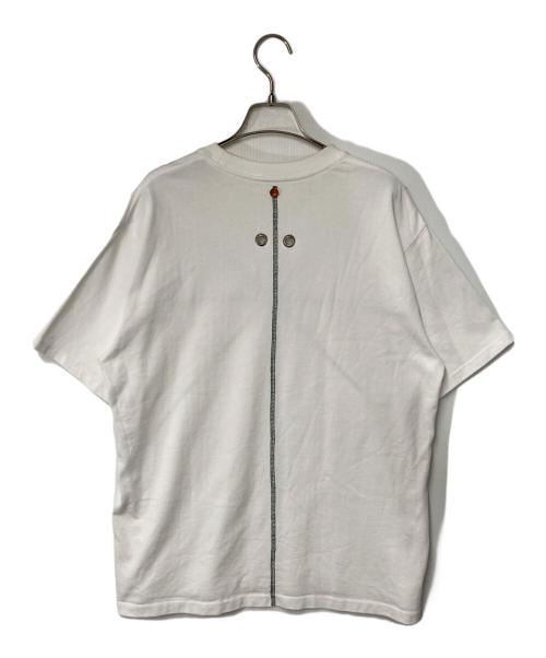 ae nr mous（ae nr mous）ae nr mous (ae nr mous) BLOCK T-SHIRT ホワイト サイズ:2の古着・服飾アイテム