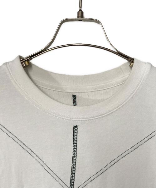 ae nr mous（ae nr mous）ae nr mous (ae nr mous) BLOCK T-SHIRT ホワイト サイズ:2の古着・服飾アイテム