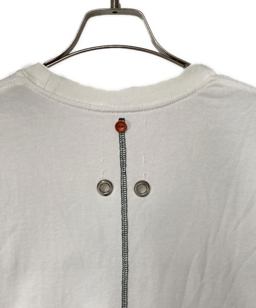 ae nr mous（ae nr mous）ae nr mous (ae nr mous) BLOCK T-SHIRT ホワイト サイズ:2の古着・服飾アイテム