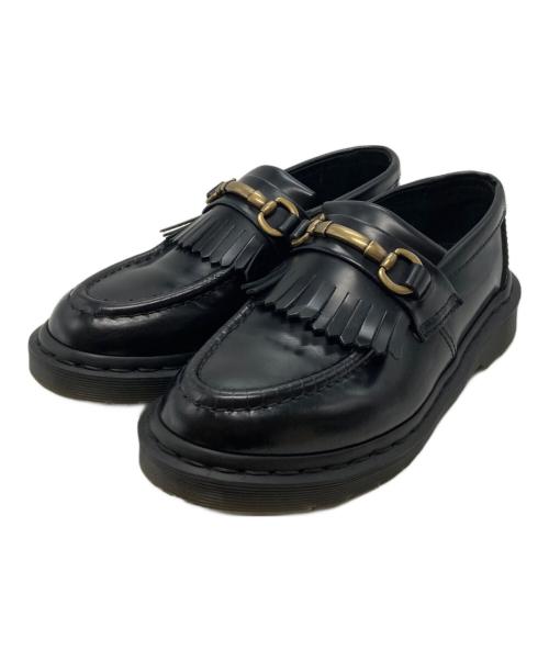 Dr.Martens（ドクターマーチン）Dr.Martens (ドクターマーチン) エイドリアンスナッフル タッセルローファー ブラック サイズ:36の古着・服飾アイテム