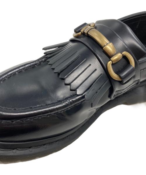 Dr.Martens（ドクターマーチン）Dr.Martens (ドクターマーチン) エイドリアンスナッフル タッセルローファー ブラック サイズ:36の古着・服飾アイテム