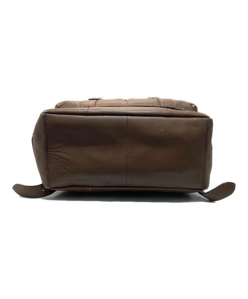 COLE HAAN（コールハーン）COLE HAAN (コールハーン) レザーリュック ブラウンの古着・服飾アイテム