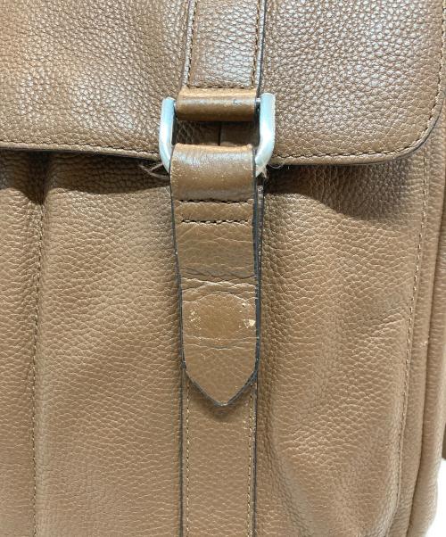 COLE HAAN（コールハーン）COLE HAAN (コールハーン) レザーリュック ブラウンの古着・服飾アイテム