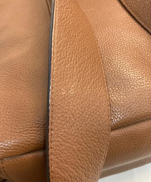 COLE HAAN（コールハーン）COLE HAAN (コールハーン) レザーリュック ブラウンの古着・服飾アイテム