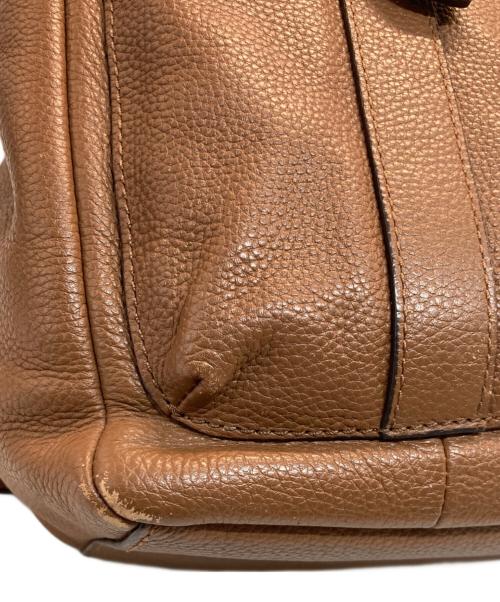 COLE HAAN（コールハーン）COLE HAAN (コールハーン) レザーリュック ブラウンの古着・服飾アイテム