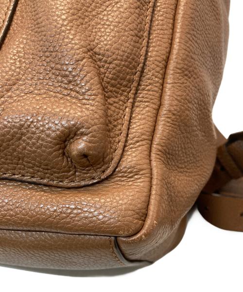 COLE HAAN（コールハーン）COLE HAAN (コールハーン) レザーリュック ブラウンの古着・服飾アイテム