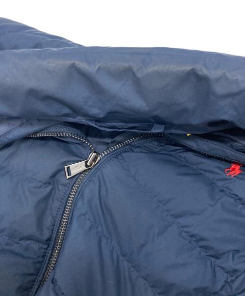 POLO RALPH LAUREN（ポロ・ラルフローレン）POLO RALPH LAUREN (ポロ・ラルフローレン) ポニー刺繍中綿ベスト ネイビー サイズ:XSの古着・服飾アイテム