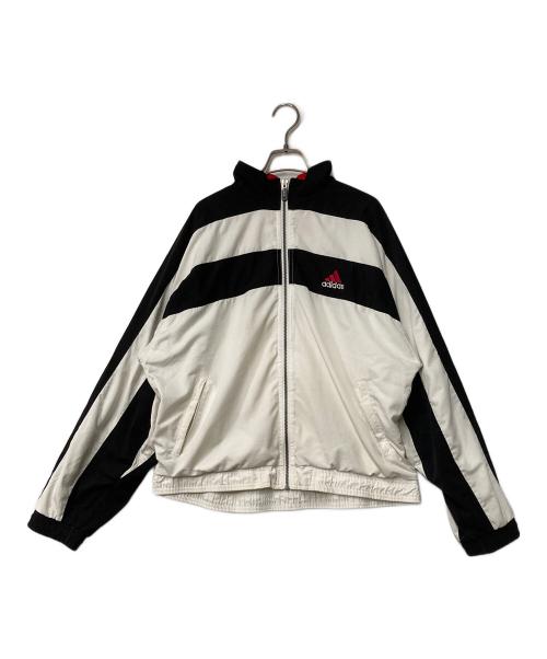adidas（アディダス）adidas (アディダス) ブルゾン ホワイト サイズ:Sの古着・服飾アイテム