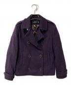 LAUREN RALPH LAURENローレンラルフローレン）の古着「Pコート」｜パープル