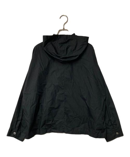 mizuiro-ind（ミズイロインド）mizuiro-ind (ミズイロインド) プルオーバーフーデッドブラウス ブラック サイズ:FREEの古着・服飾アイテム