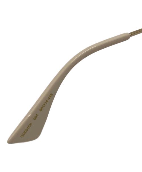 GUCCI（グッチ）GUCCI (グッチ) ティアドロップ サングラス ブラックの古着・服飾アイテム