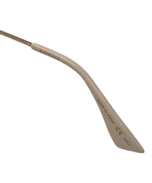 GUCCI（グッチ）GUCCI (グッチ) ティアドロップ サングラス ブラックの古着・服飾アイテム